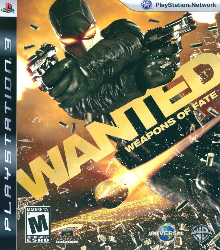 Wanted: Weapons of Fate box art for Playstation 3